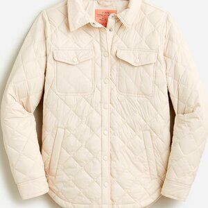 J. Crew Quilted Lightweight Shirt-Jacket